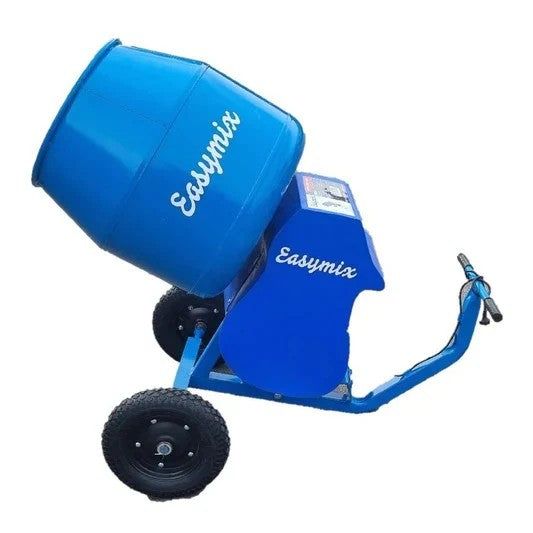 EASYMIX CEMENT MIXER 3.5 TIP UP PETROL MIXER SEALED BOX FAT BOWL HONDA