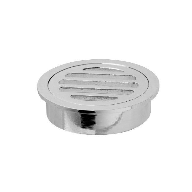 PRIDE INDUSTRIES FLOOR WASTE 80MM ROUND CHROME
