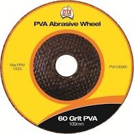 DTA PVA ABRASIVE WHEEL 60 GRIT PACK OF 10