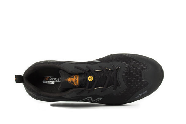 NEW BALANCE LOGIC MENS WORK SHOE SIZE 12 BLACK / ORANGE