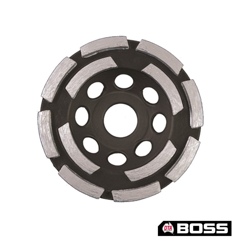 DTA DIAMOND GRINDING CUP DUAL ROW 175MM