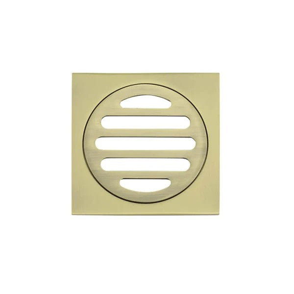 PRIDE INDUSTRIES 50MM BRUSHED GOLD FLOOR WASTE
