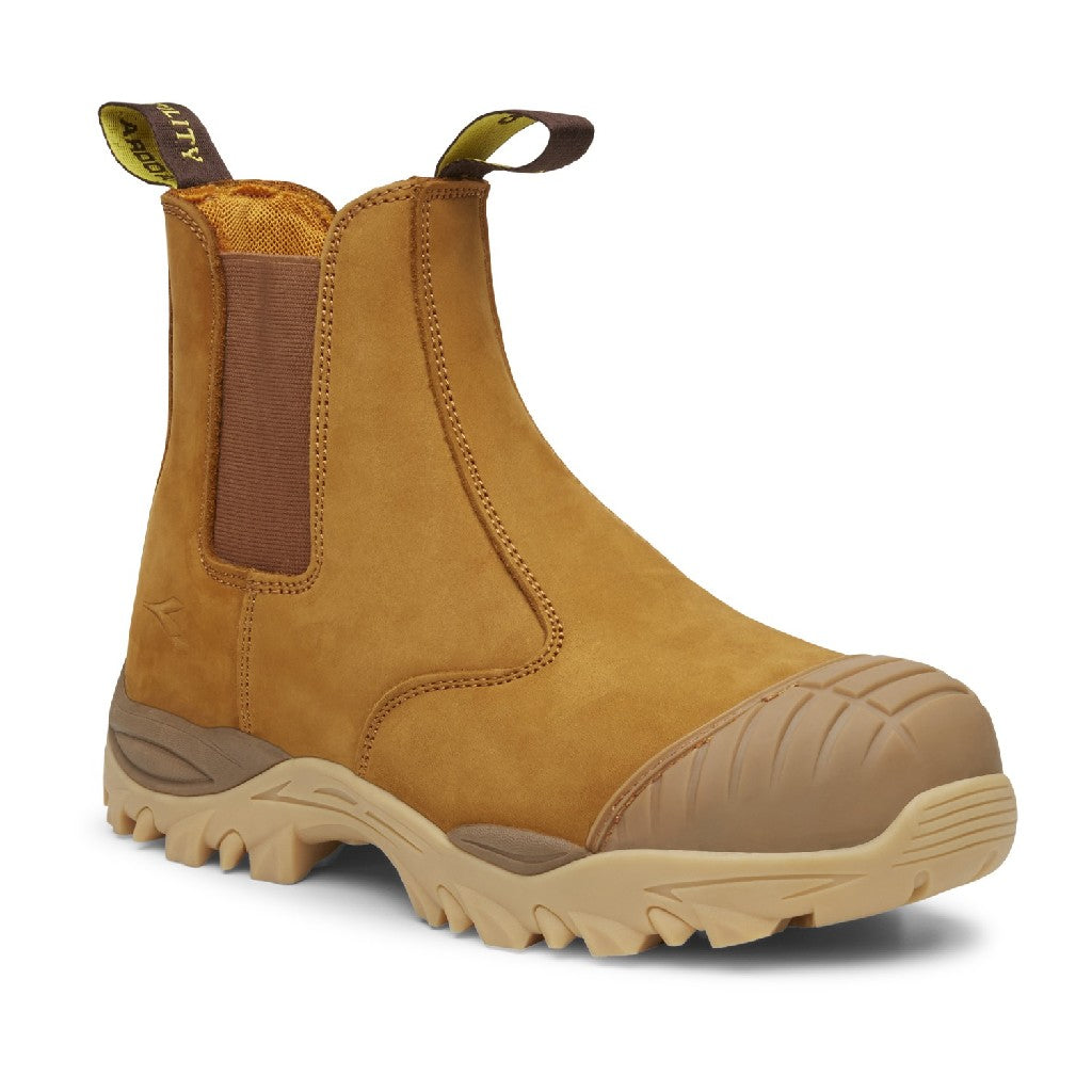 DIADORA CRAZE SLIP-ON SAFETY BOOT SIZE 7 WHEAT