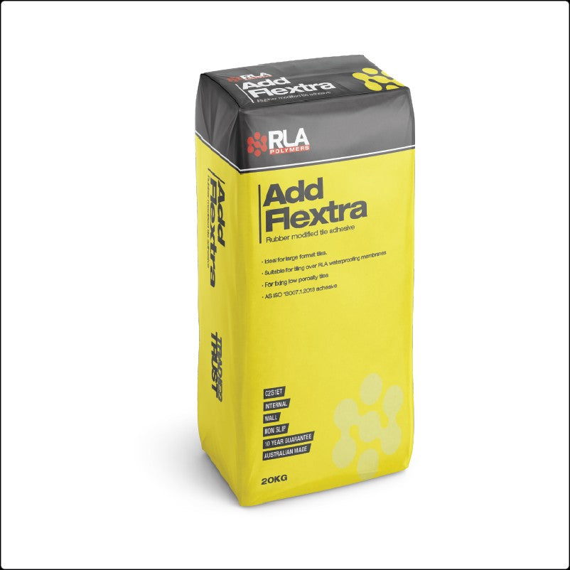 RLA ADDFLEXTRA FLEXIBLE TILE ADHESIVE WHITE 20KG