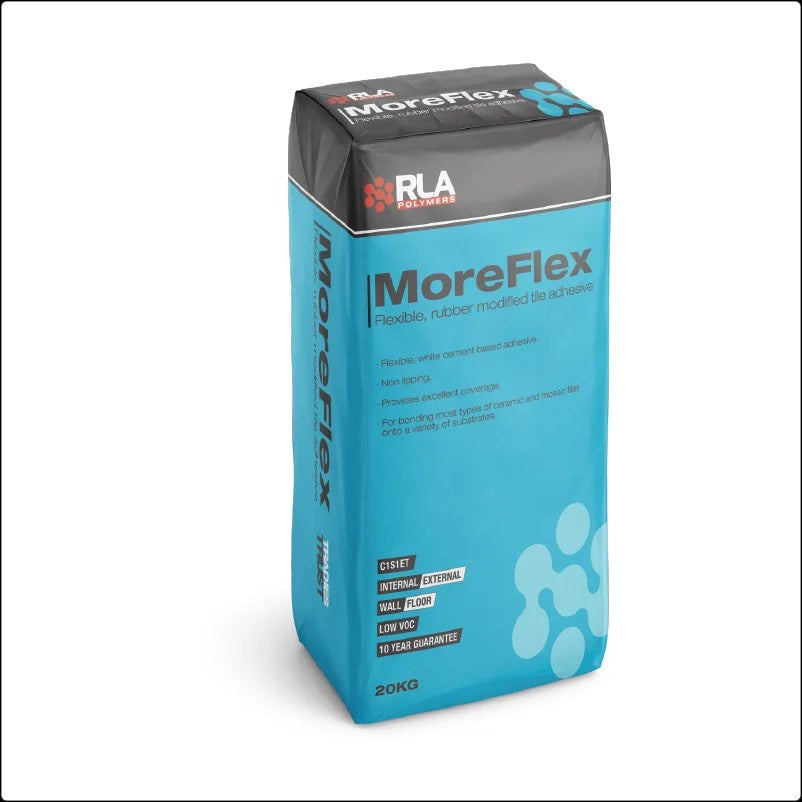 RLA MOREFLEX TILE ADHESIVE WHITE 20KG
