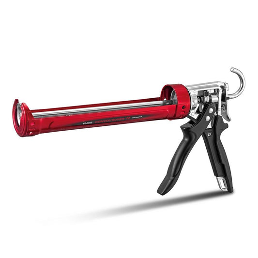 TAJIMA RED SUPER H/D CAULKING GUN DRIPLESS ( CONVOY SUPER 12  )