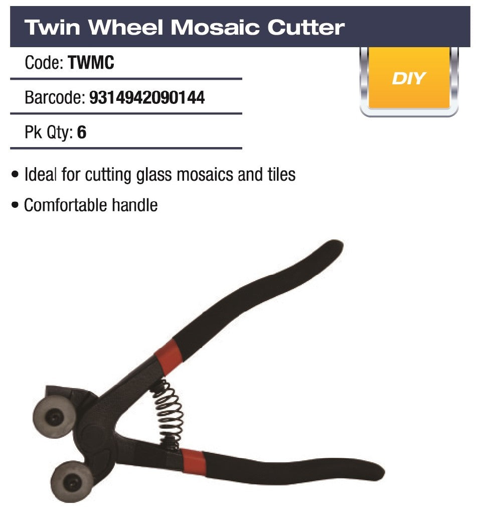 DTA TWIN WHEEL MOSAIC CUTTER