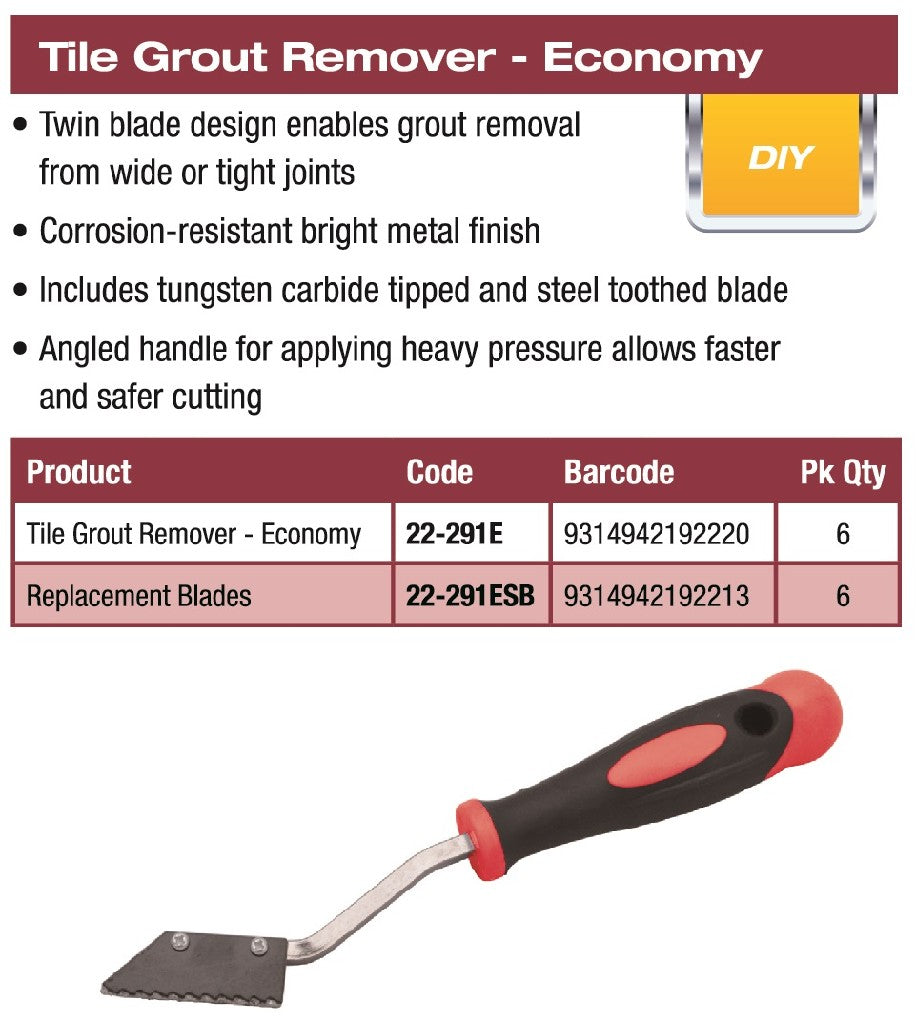 DTA TILE GROUT REMOVER ECONOMY