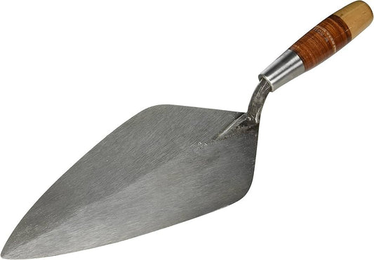 W ROSE  BRICK TROWEL LONDON LEATHER HANDLE 12 INCH