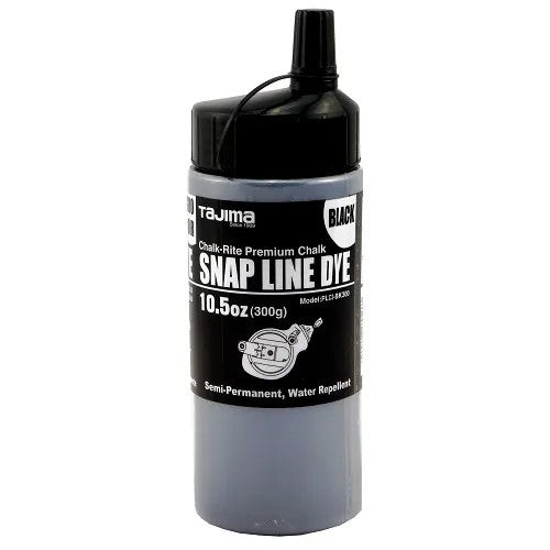 TAJIMA 300G CHALK SNAP-LINE DYE SEMI-PERMANENT BLACK