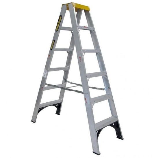 GORILLA DOUBLE SIDED STEP LADDER 1.8M 150KG INDUSTRIAL