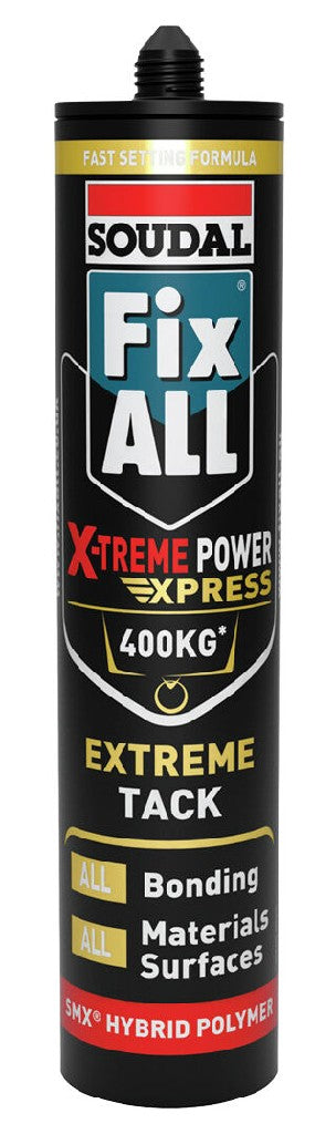 SOUDAL FIX ALL EXTREME  POWER EXPRESS 400KG WHITE 280ML