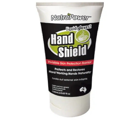 NATRAPOWER HAND SHIELD LIQUID GLOVES 150ML BARRIER CREAM