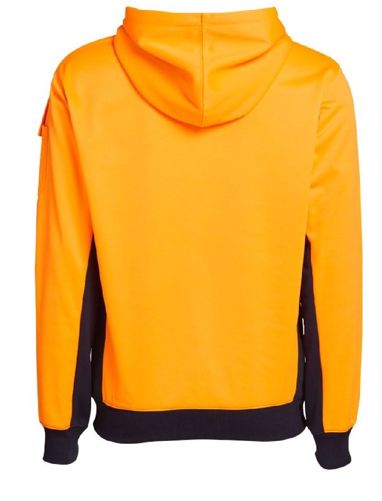 MUNKA PULLOVER HOODIE HI VIZ ORANGE 4XL