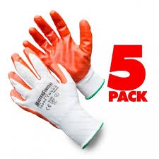 MASTERFINISH GLOVES 5 PACK SIZE 9