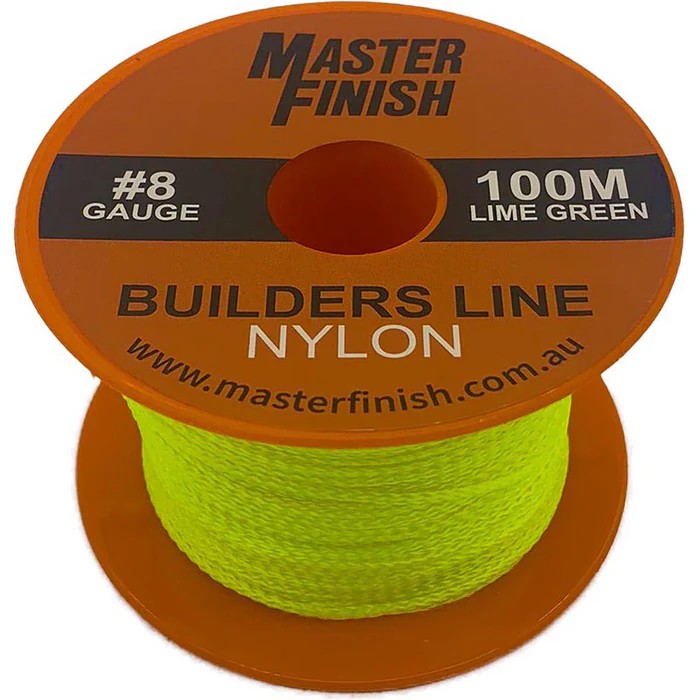 MASTERFINISH BUILDERS LINE #8 100M GREEN