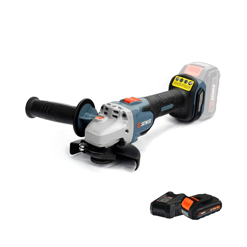 SENIX 18V 125MM ANGLE GRINDER KIT