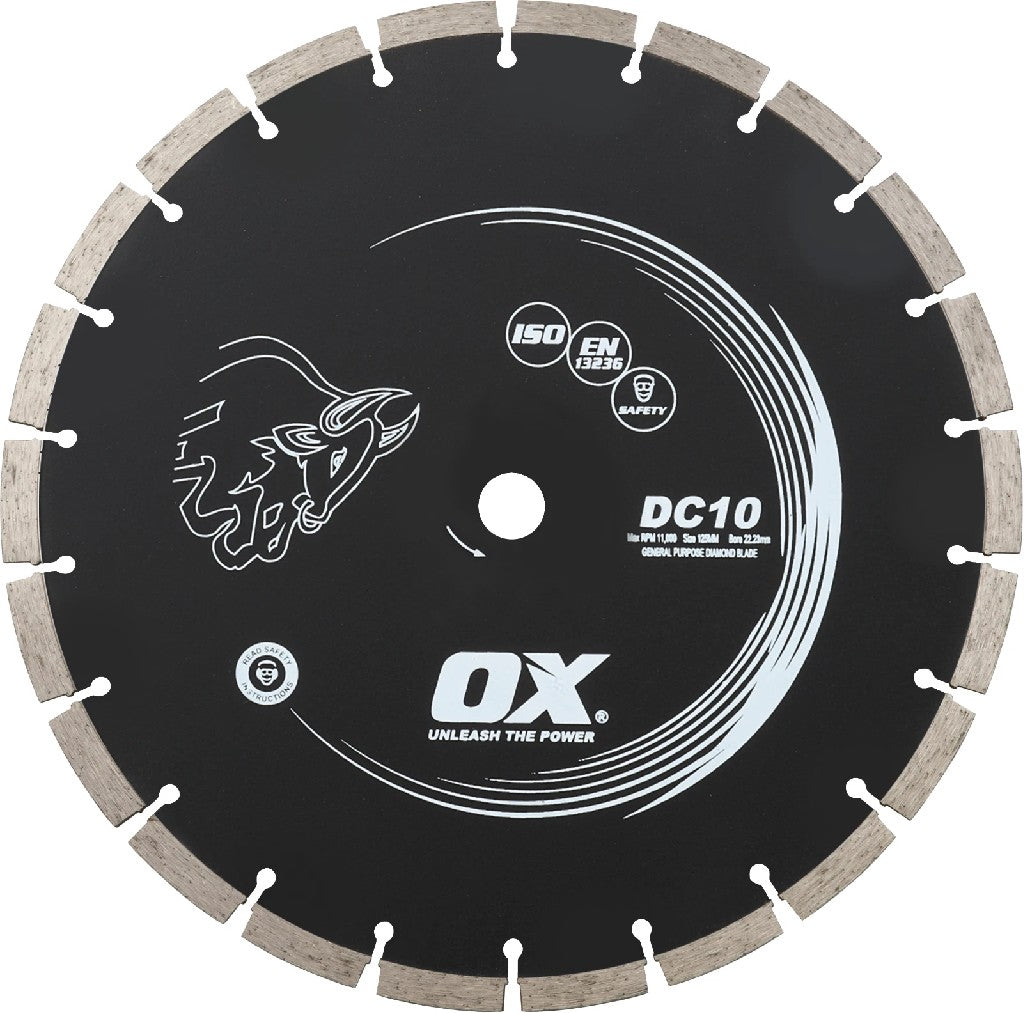 OX DC10 GENERAL PURPOSE DIAMOND BLADE 7" 180MM