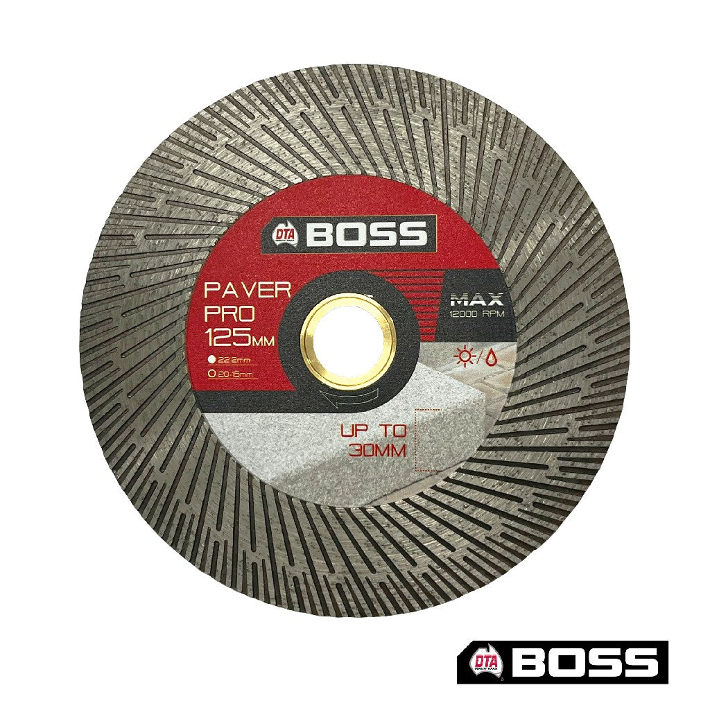 DTA BOSS PAVER AND THICK TILE 125MM BLADE