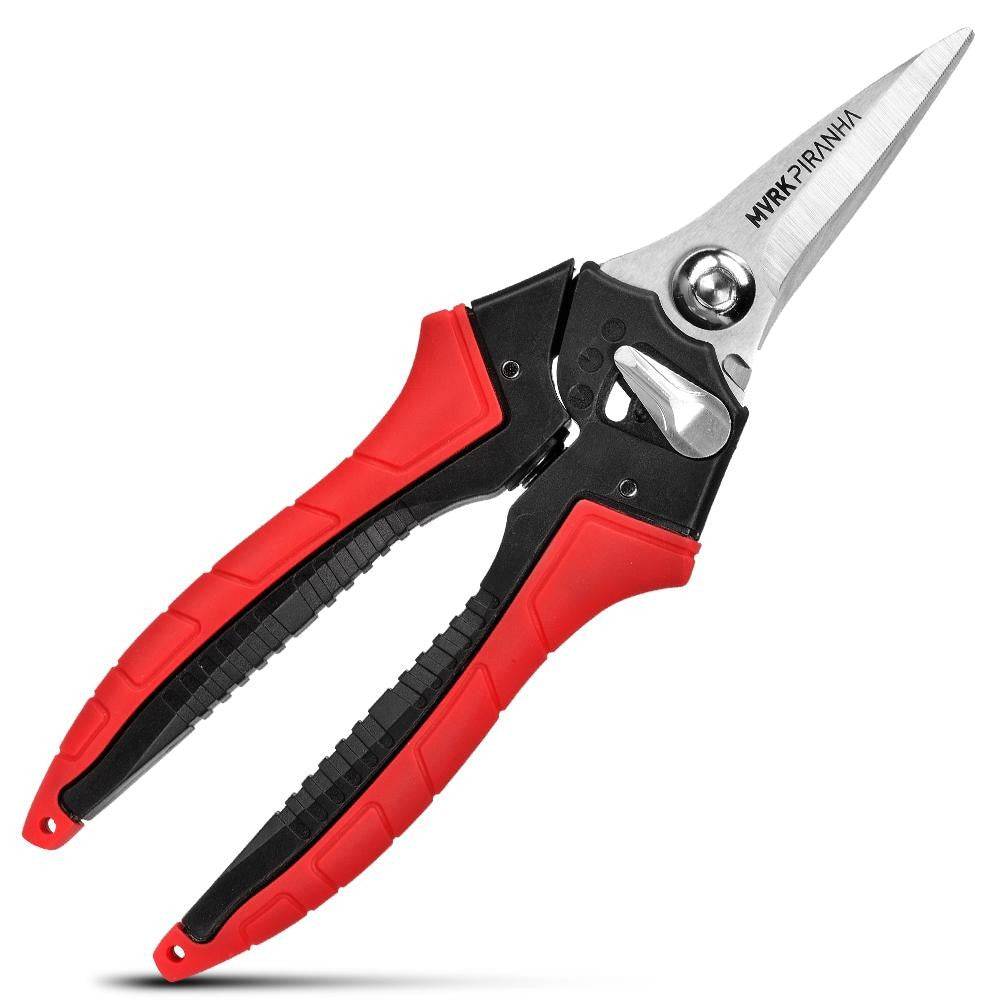 MVRK PIRANHA 200MM STAINLESS STEEL INDUSTRIAL SNIPS