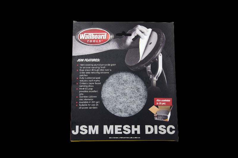 WALLBOARD JSM SANDING MESH 220 GRIT 5PK