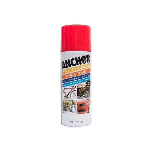 ANCHOR LACQUER SPRAY PAINT RED