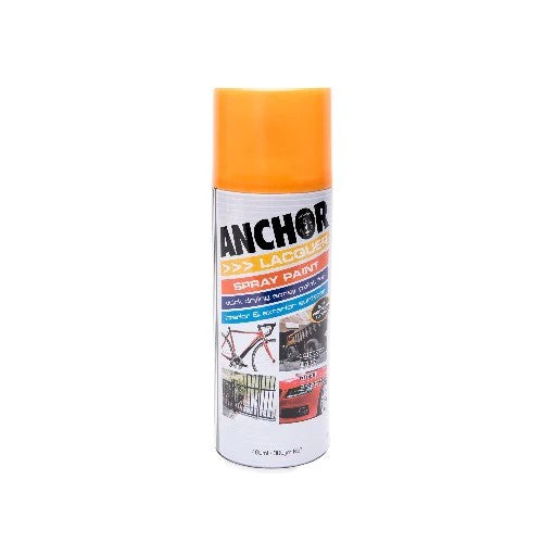 ANCHOR LACQUER SPRAY PAINT ORANGE