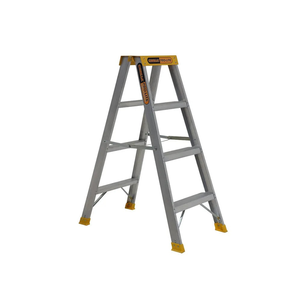 GORILLA PRO-LITE DOUBLE SIDED LADDER 1.2M