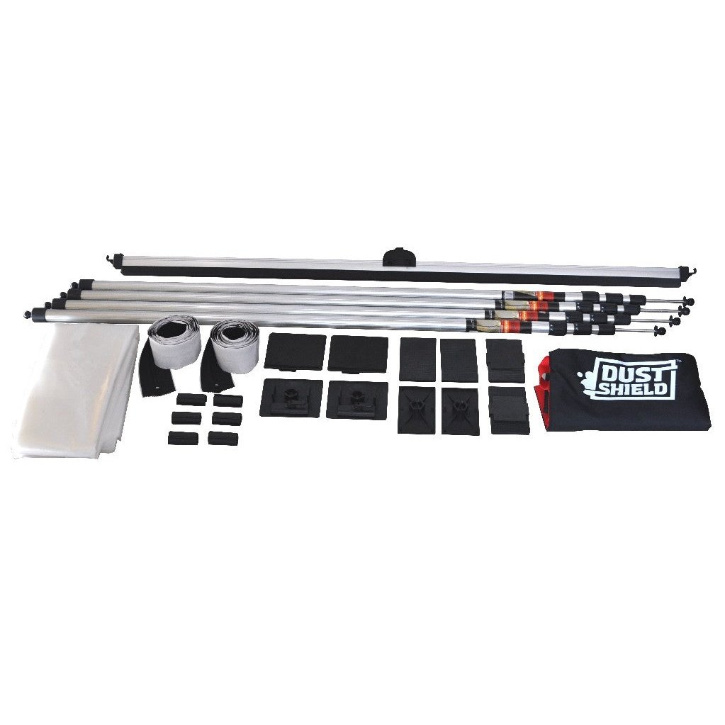 DTA DUST SHIELD BLACK PLASTIC FILM 4M X 5M X 0.06MM