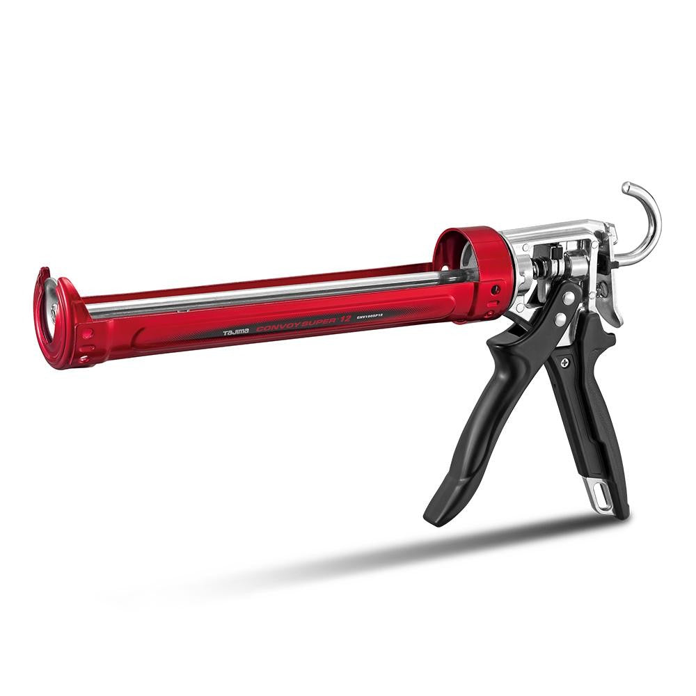 TAJIMA RED SUPER H/D CAULKING GUN DRIPLESS ( CONVOY SUPER 12 )