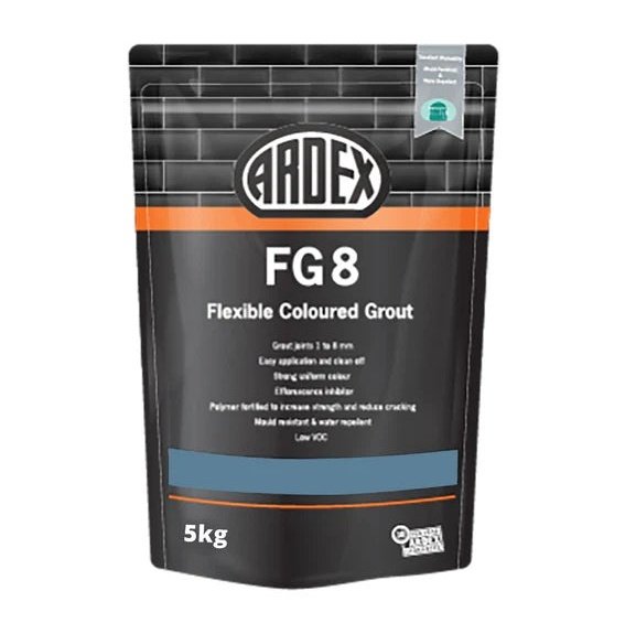 ARDEX FG8 GROUT 5KG #252 PEWTER BLUE – B&B Hardware