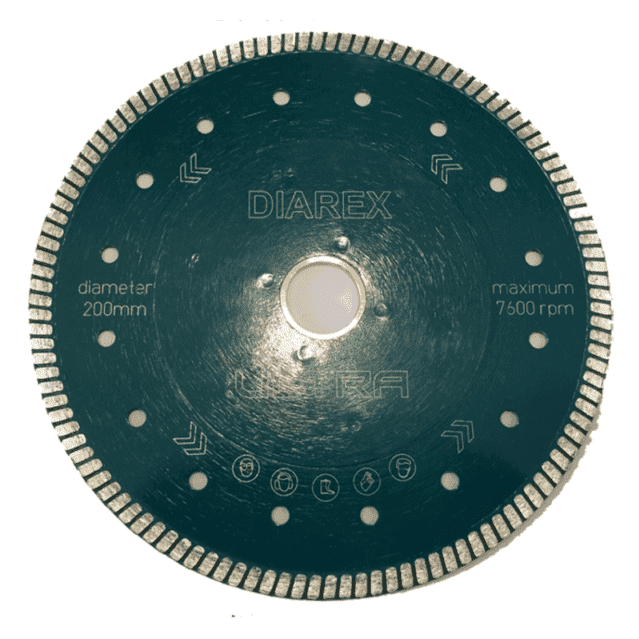 DIAREX 200 MM ULTRA TURBO DIAMOND BLADE – B&B Hardware