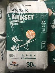 KWIKSET 30 KG RAPID SETTING CONCRETE 40 BAGS/PALLET