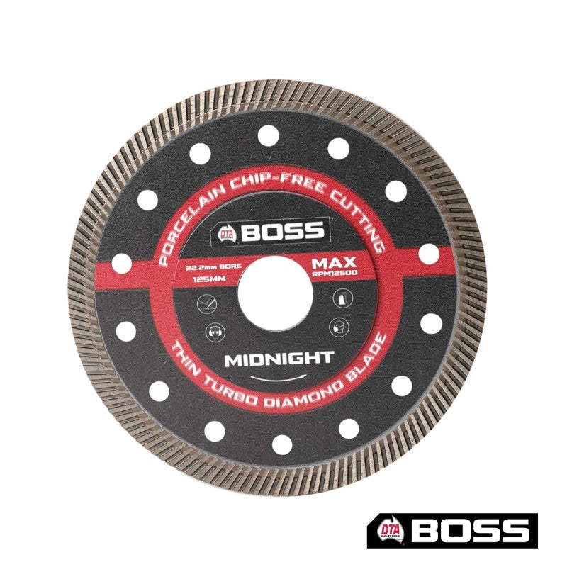 BOSS 125MM MIDNIGHT TURBO BLADE