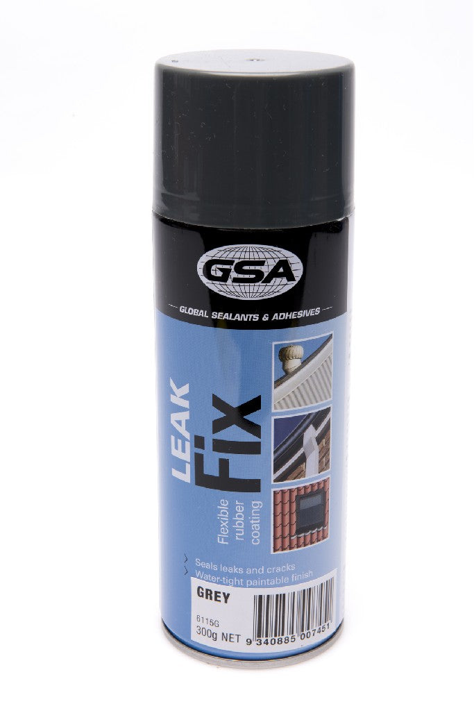 GSA LEAK FIX GREY 300G FLEXIBLE RUBBER COATING