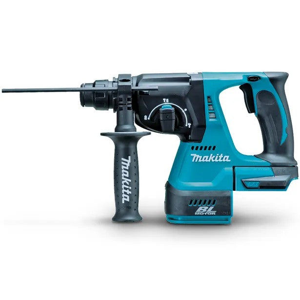 MAKITA 18V BRUSHLESS 24MM ROTARY HAMMER - SKIN ONLY