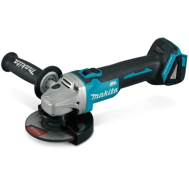 MAKITA 18V BRUSHLESS 125MM SLIDE SWITCH ANGLE GRINDER DGA504Z