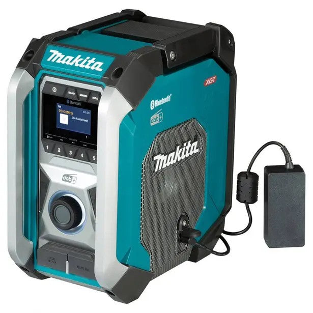 MAKITA BLUETOOTH AND DIGITAL JOBSITE RADIO 40V MAX MR007GZ