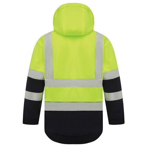 WORKIT JACKET FLEECE REFLECTIVE YELLOW LARGE