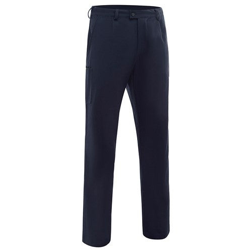 WORKIT LIGHTWEIGHT COTTON DRILL PANTS  NAVY  82CM  SMALL