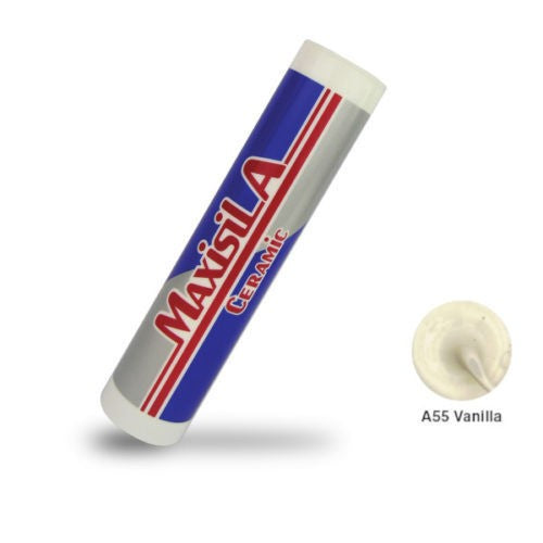 MAXISIL A #55 VANILLA COLOURED SILICONE 310ML