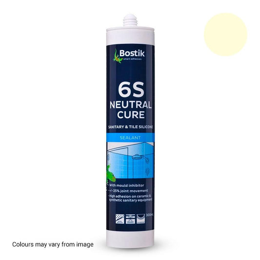 BOSTIK KITCHEN & BATHROOM SILICONE CLEAR NEUTRAL CURE