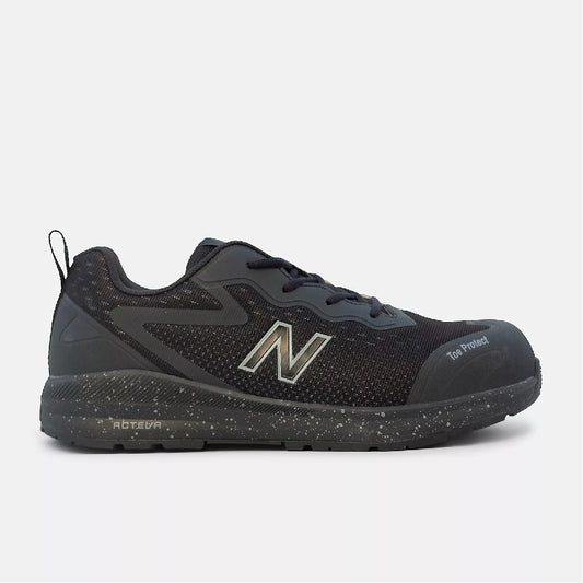 NEW BALANCE LOGIC MENS WORK SHOE SIZE 9 BLACK / ORANGE