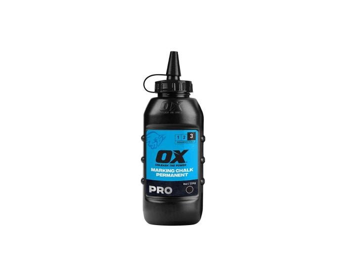 OX PERMANENT MARKING CHALK BLACK 226G