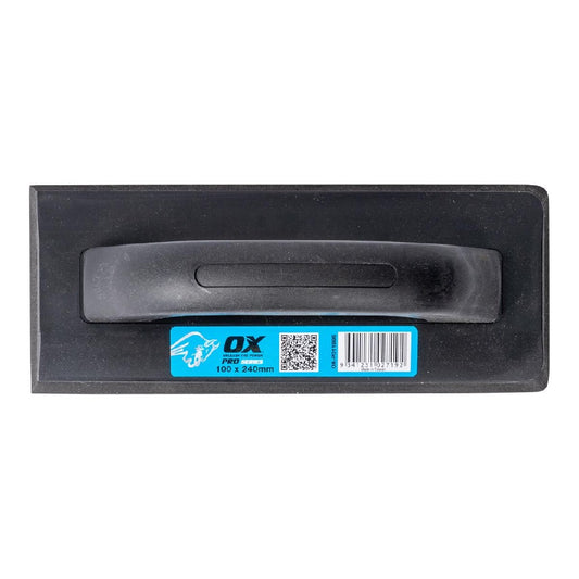 OX RECTANGULAR DOUBLE RUBBER GROUTER 240MM