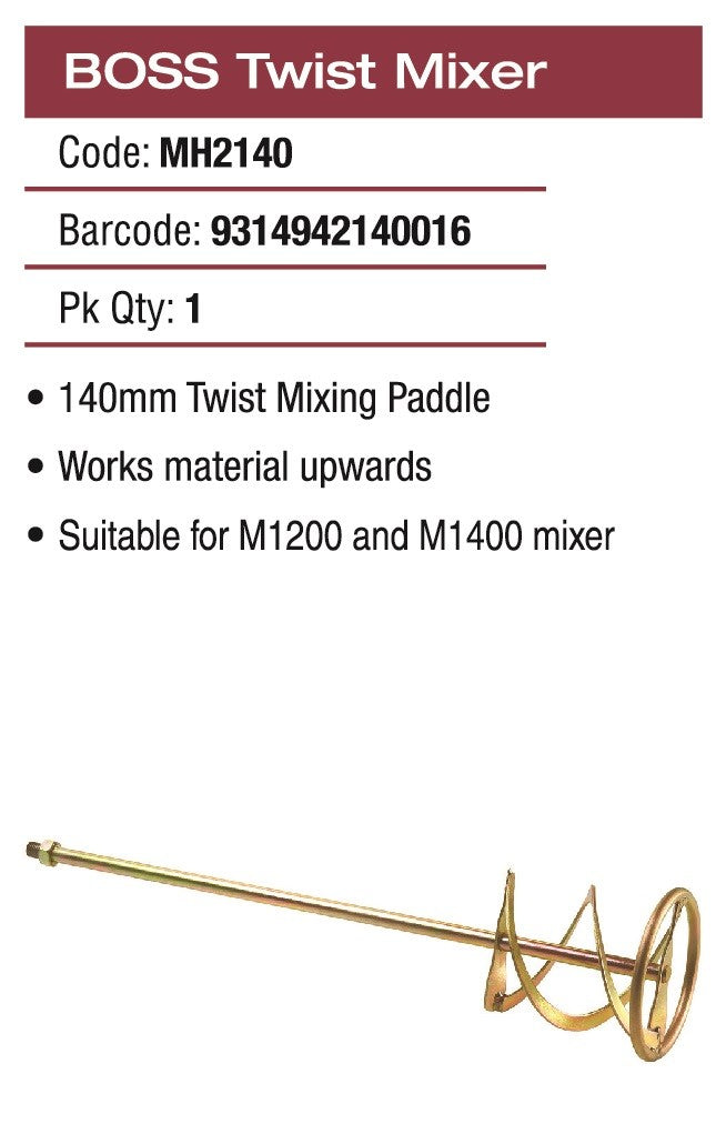 DTA MIXER - TWIST GLUE 140MM