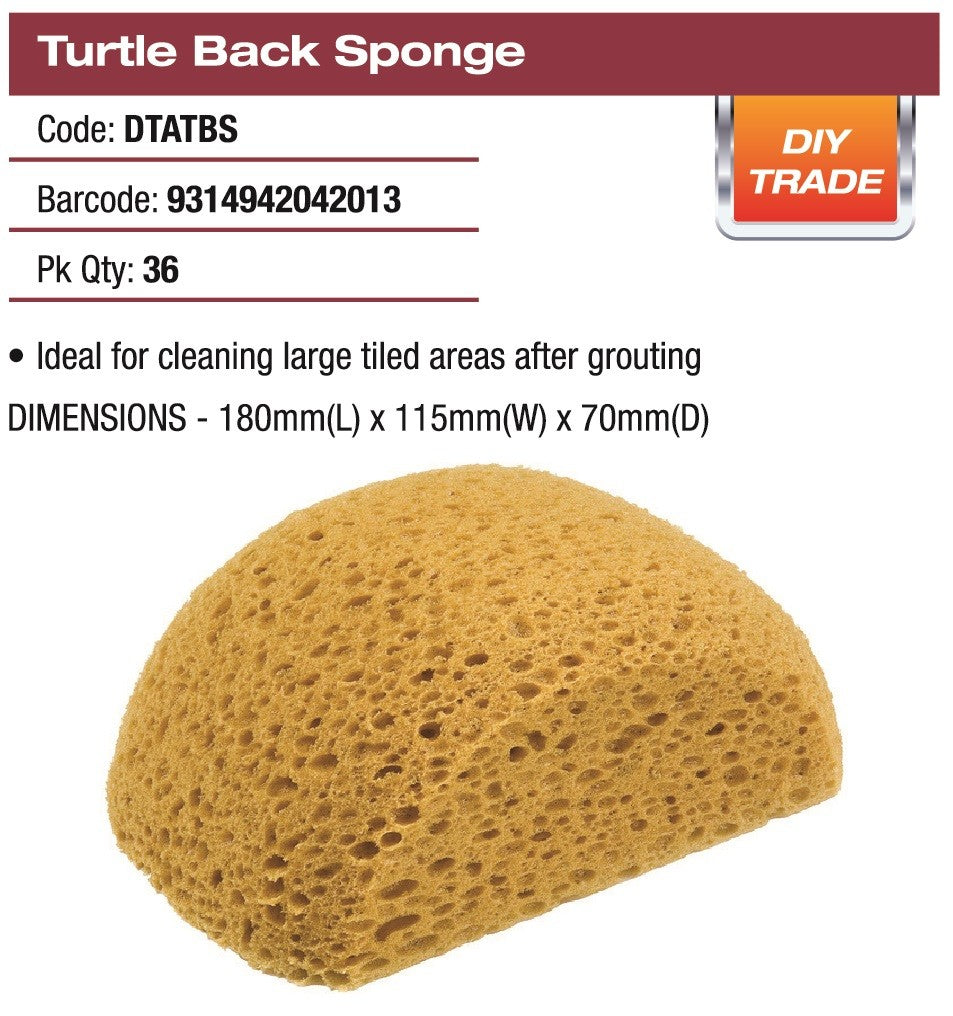 DTA SPONGE TURTLE BACK