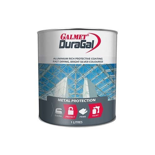 GALMET DURAGAL SILVER PAINT 1LT