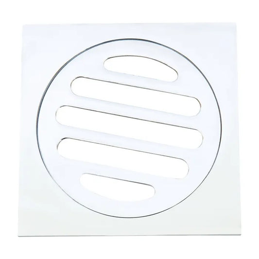 BAT TRIMS FLOOR WASTE 50MM SQUARE CHROME