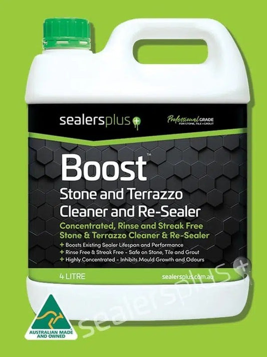SEALERS PLUS BOOST CLEAN & RESEAL STONE & TERRAZZO 4LT